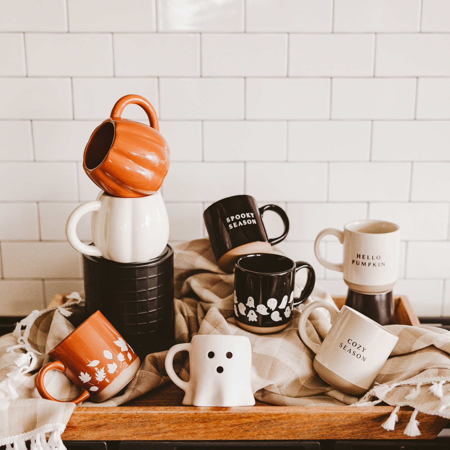 Orange Pumpkin Coffee Mug Home Goods Sweet Water Decor   