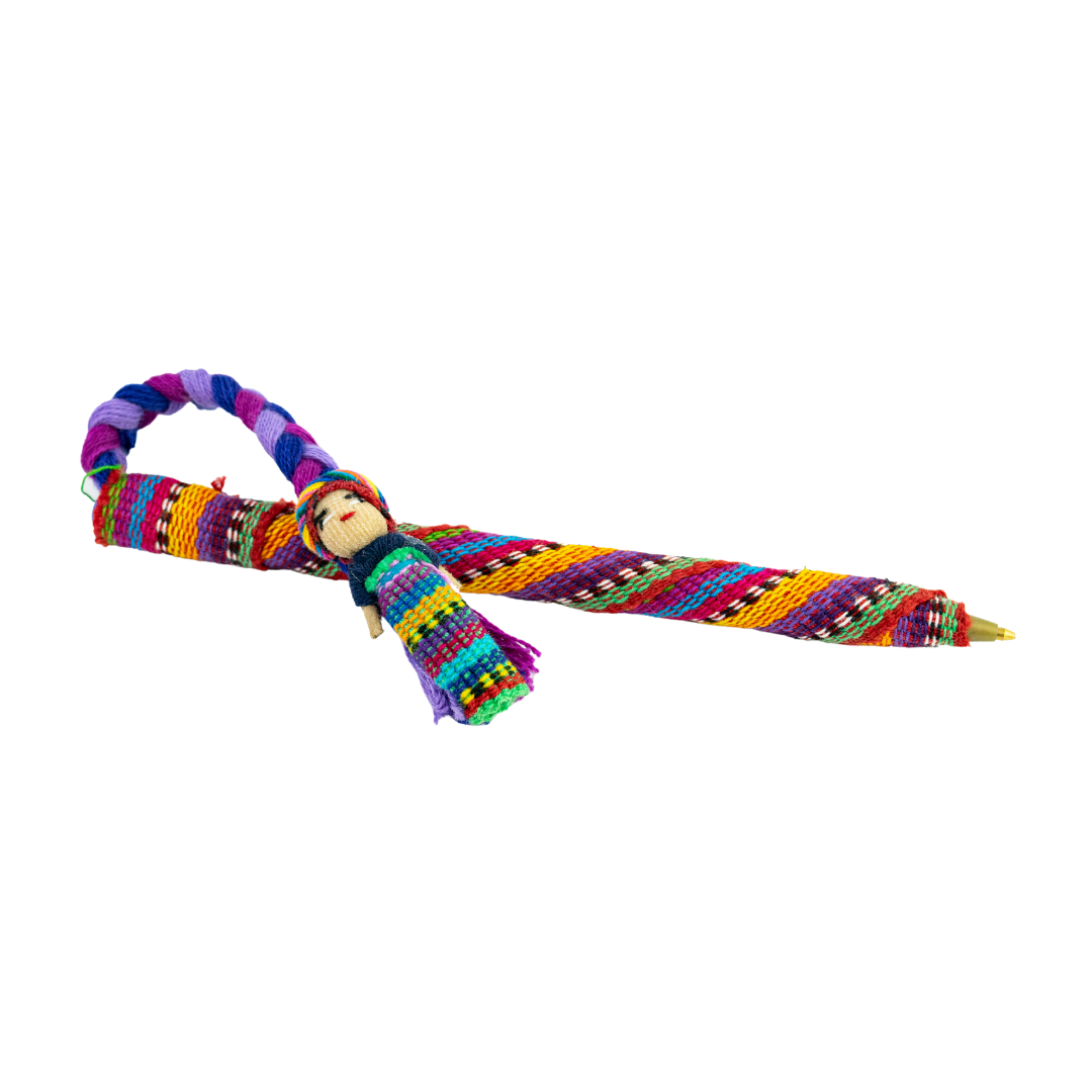 Worry Doll Pen from Guatemala Accessories Lumily   