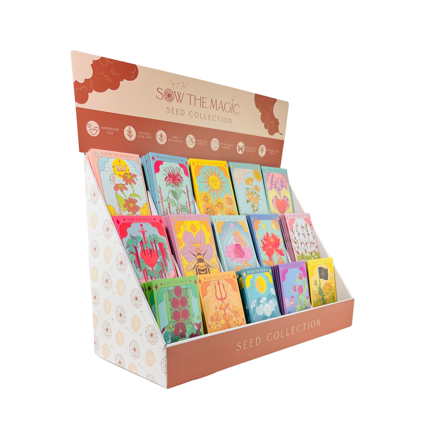 Flower Garden Tarot Seed Collection Home Goods Sow the Magic