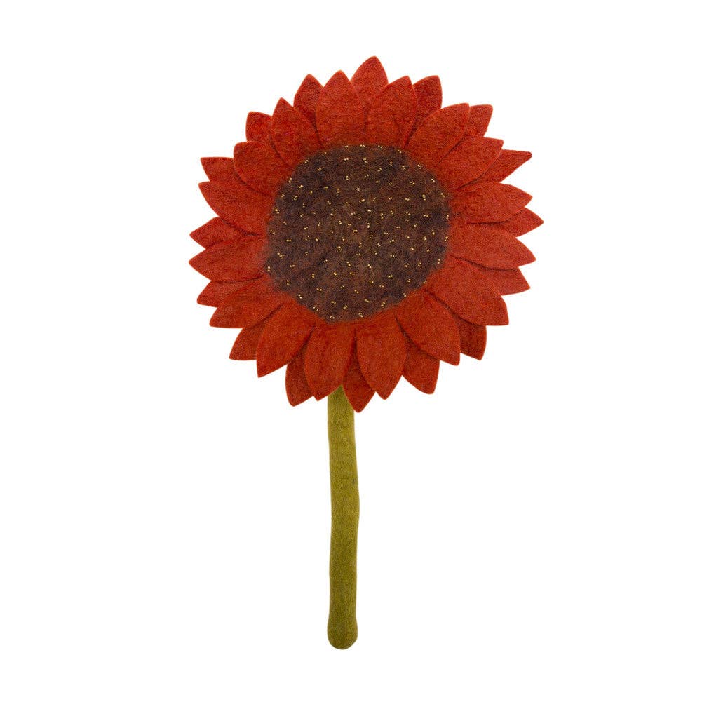 Felt Sunflower Home Goods Global Goods Partners