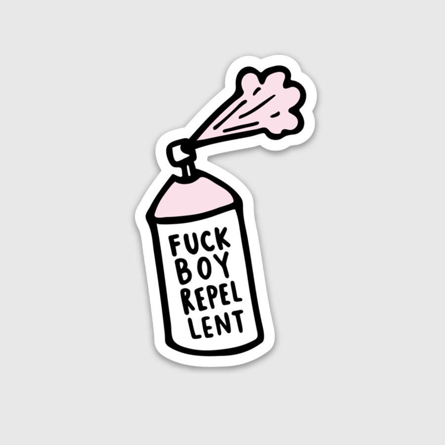 Fuckboy Repellent Sticker Brittany Paige