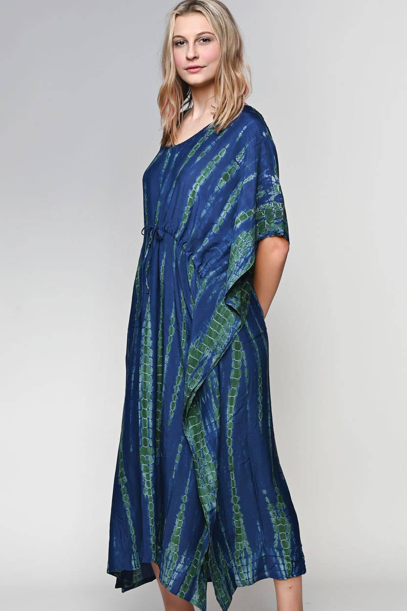 Shibori Caftans Sevya Handmade