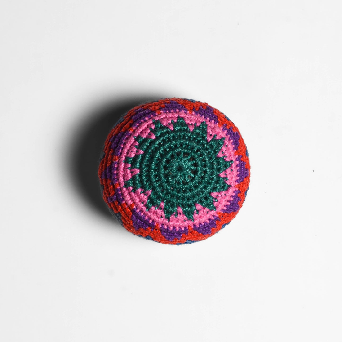 Crochet Multicolor Hacky Sack Stress Ball | Bocce Ball - Gua Accessories Lumily   