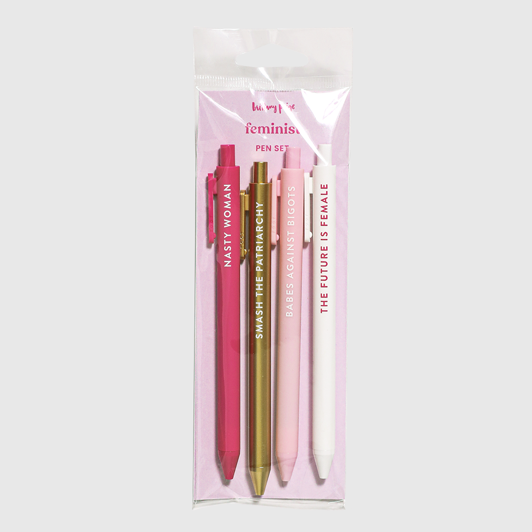 Feminist Pen Set Accessories Brittany Paige   