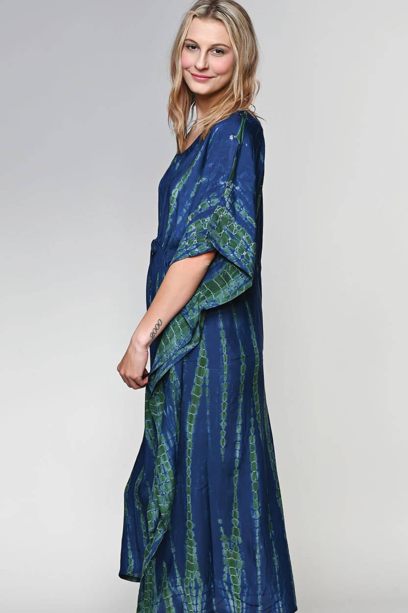 Shibori Caftans Sevya Handmade