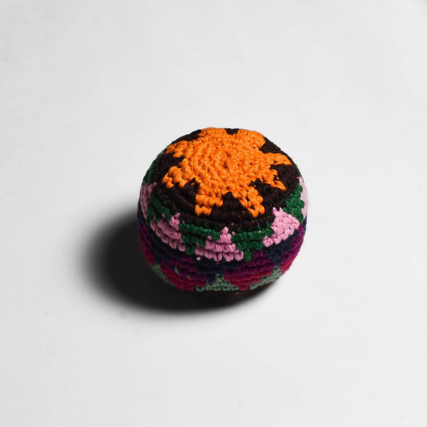 Crochet Multicolor Hacky Sack Stress Ball | Bocce Ball - Gua Accessories Lumily   