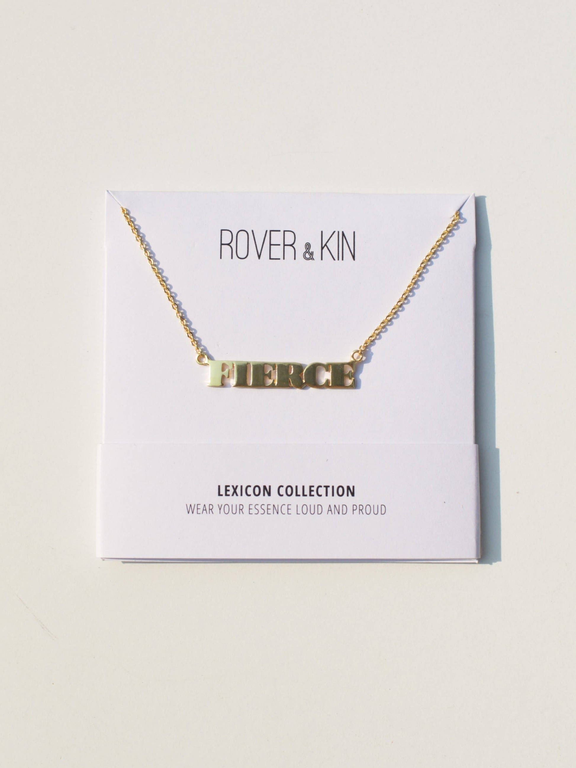FIERCE Necklace Necklace Rover & Kin   