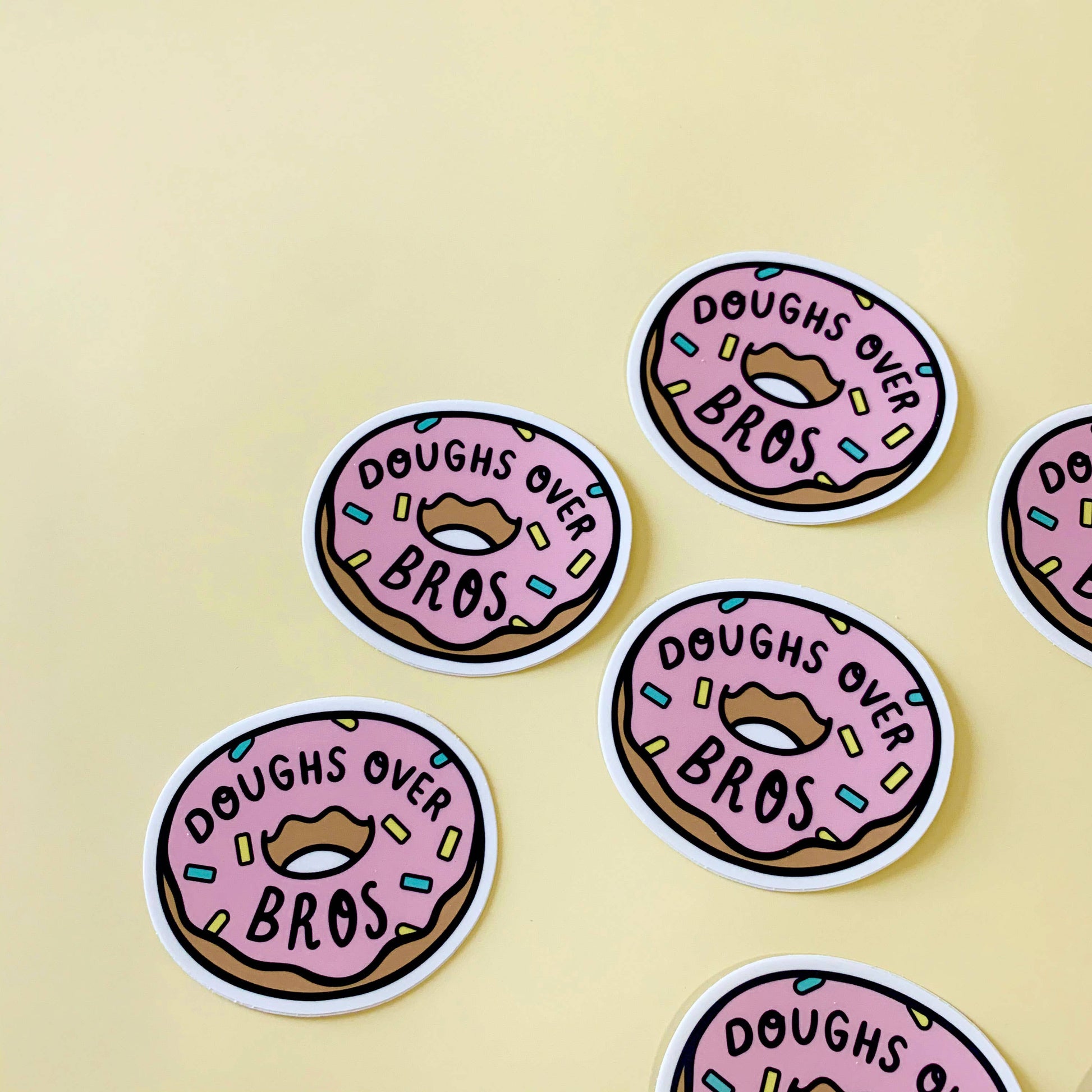 Doughs Over Bros Sticker Home Goods Brittany Paige   