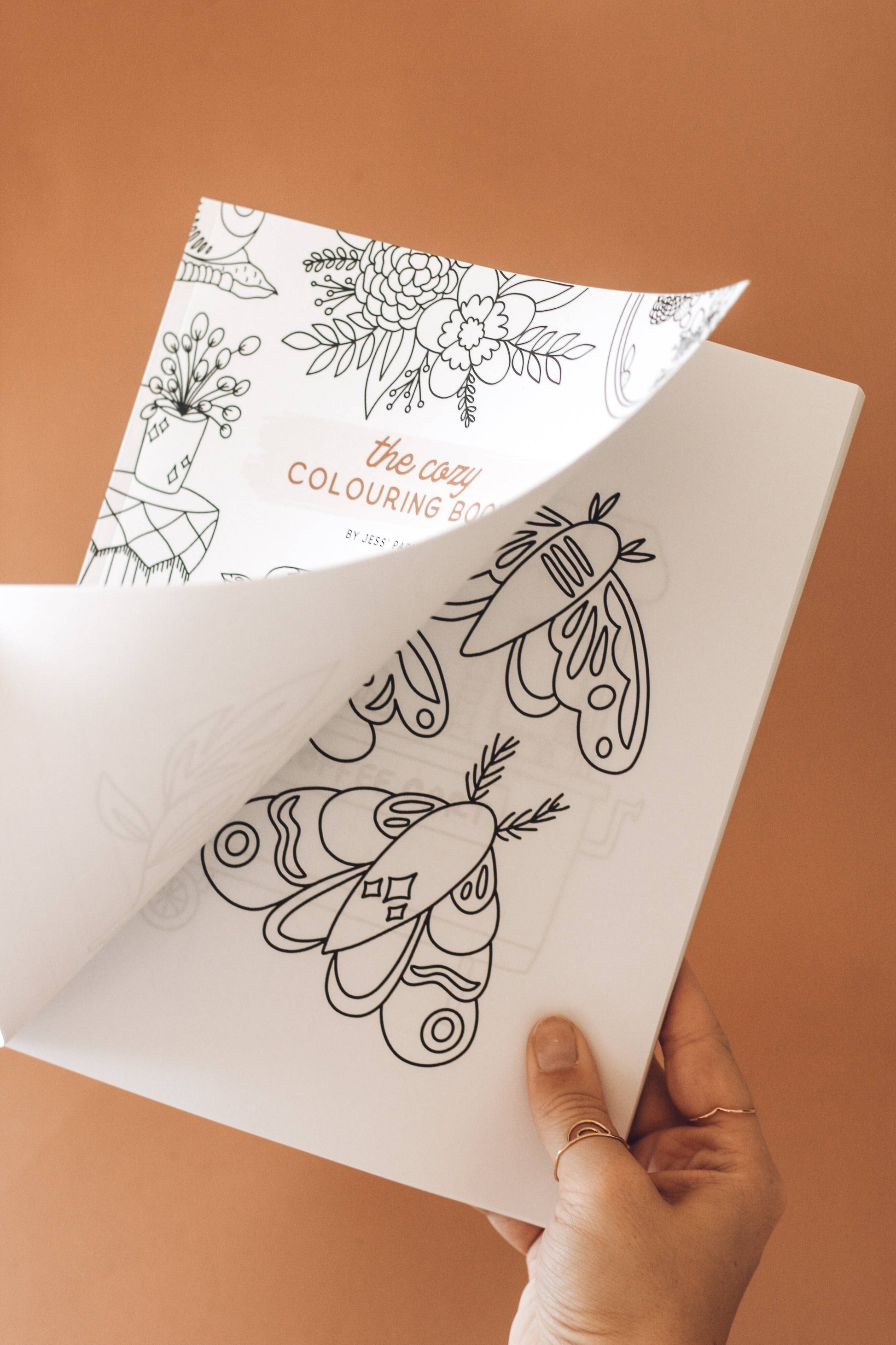 The Cozy Colouring Book by Jess' Paper Co. Home Goods Jess' Paper Co.   