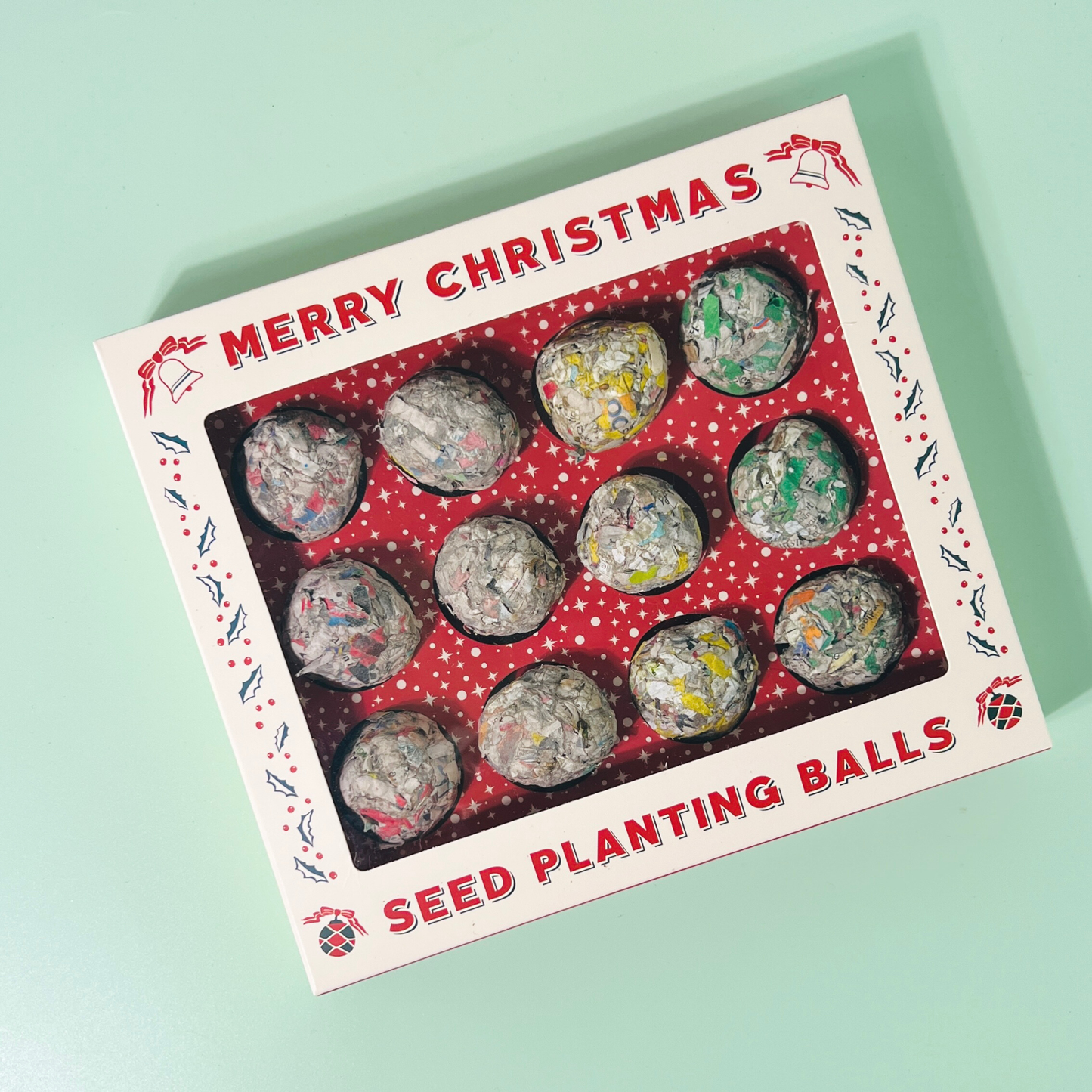 12 Days of Planting Christmas Seed Ball Set Advent Calendar Home Goods Sow the Magic   