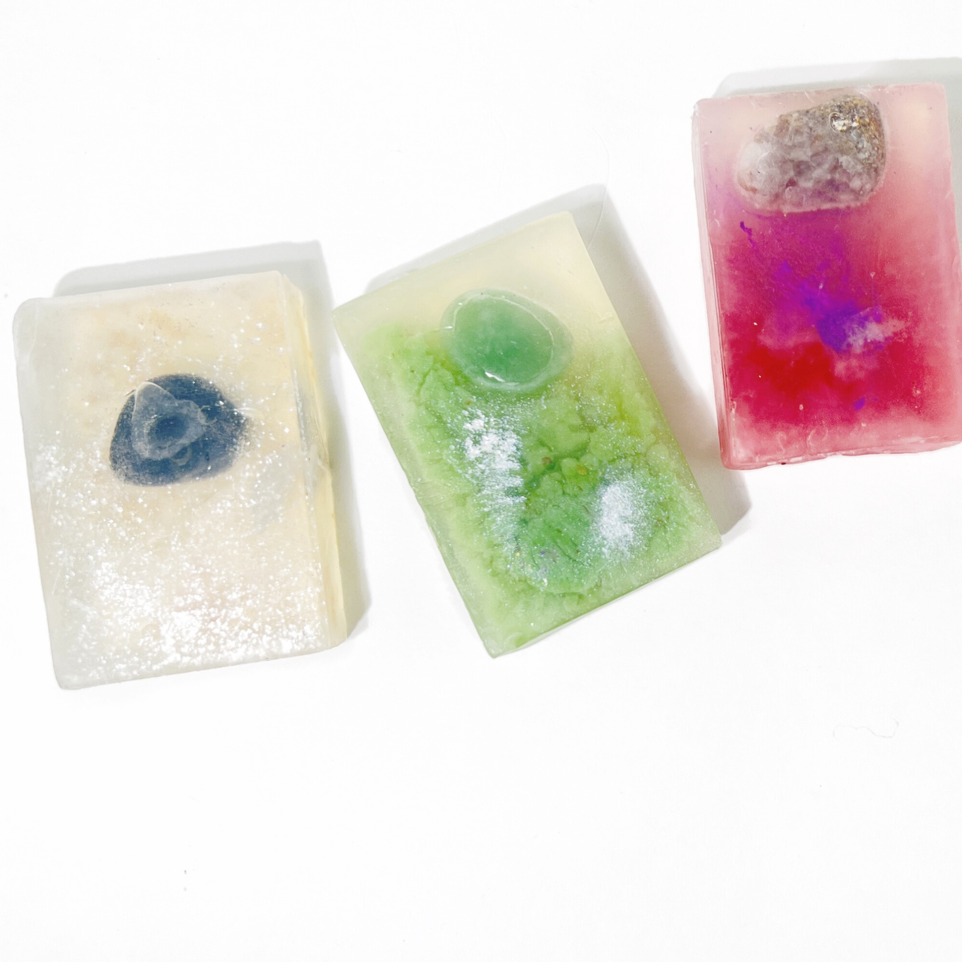 Handmade Crystal Gemstone Bar Soap Home Goods Sow the Magic   