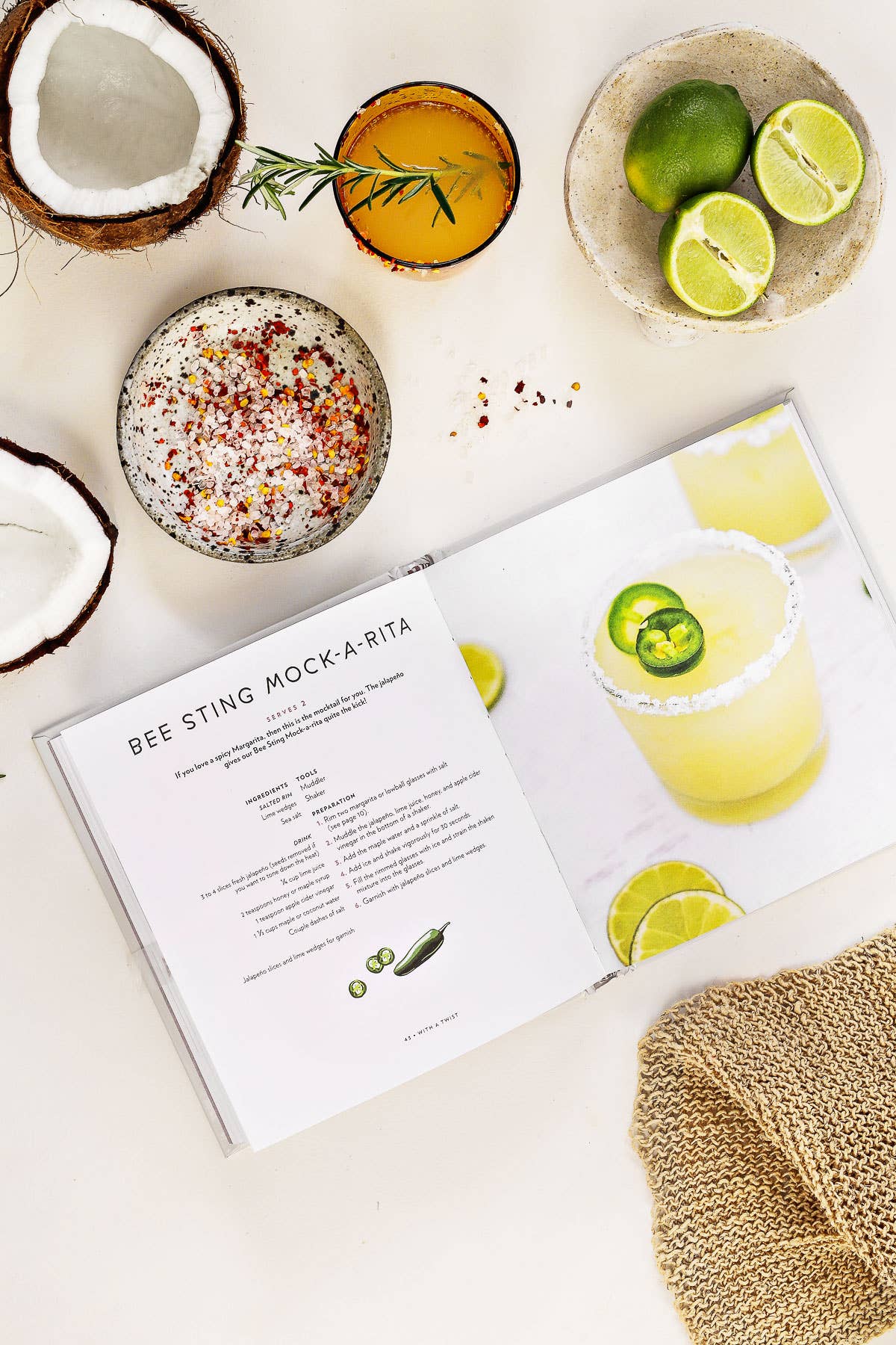 Mocktail Party: 75 Non-Alcoholic Mocktail Recipes Home Goods Blue Star Press