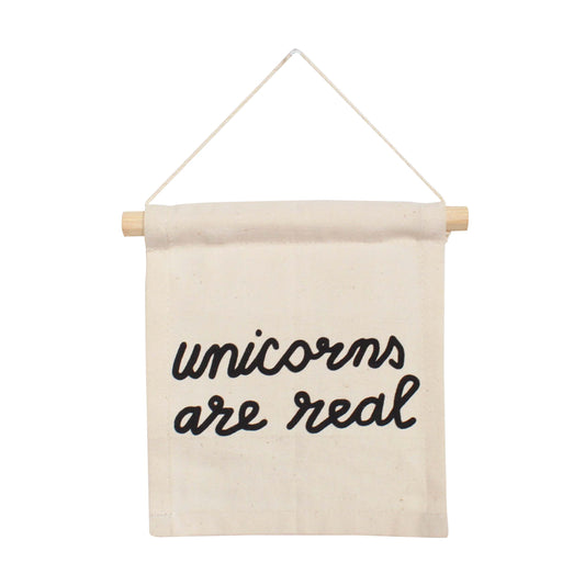 Unicorns are real Hang Sign Home Decor Imani Collective   