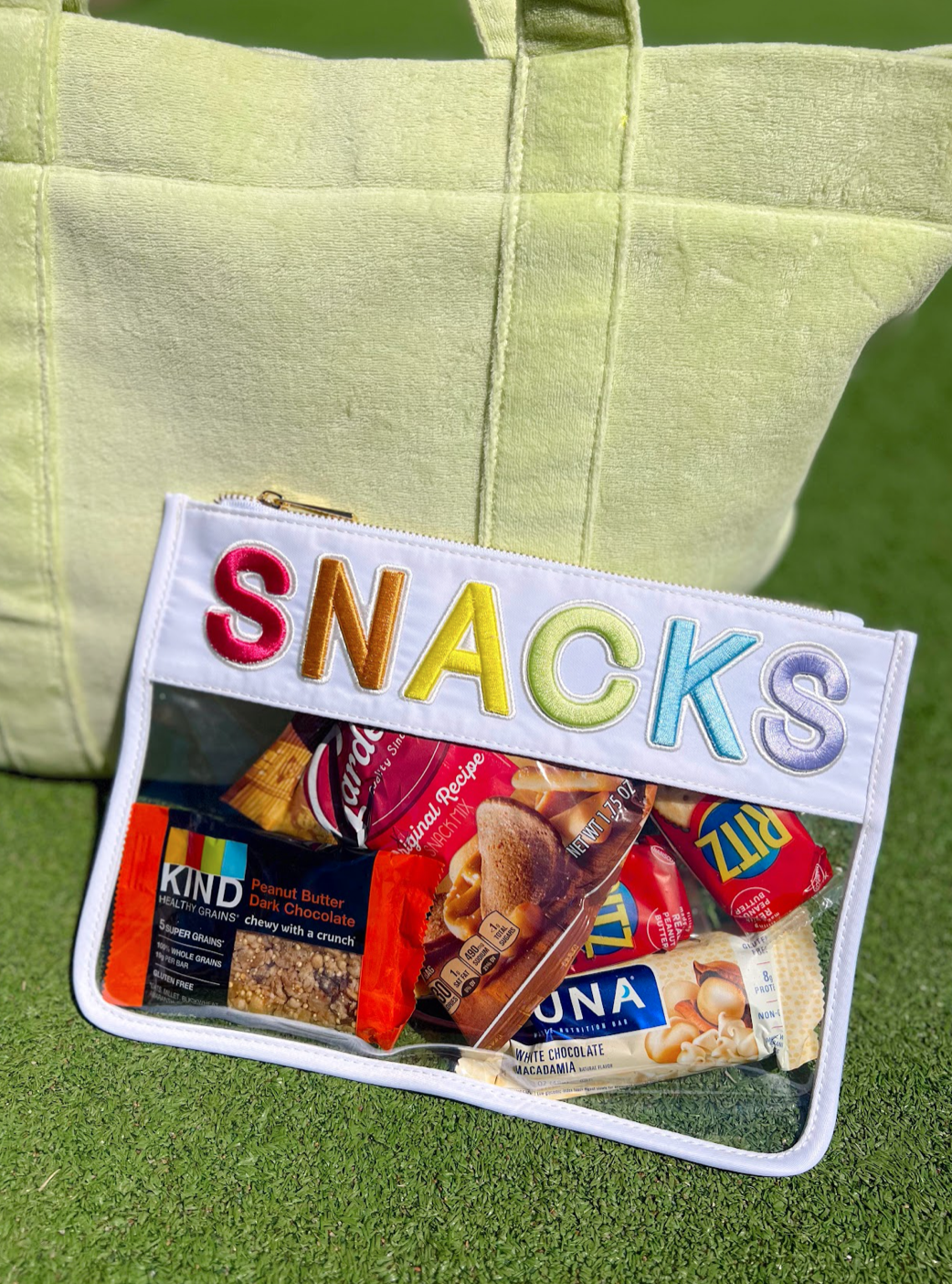 Snacks Clear Pouch  KENZKUSTOMZ   