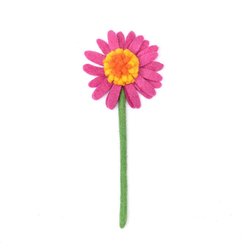 Felt Cone Flowers - Pink