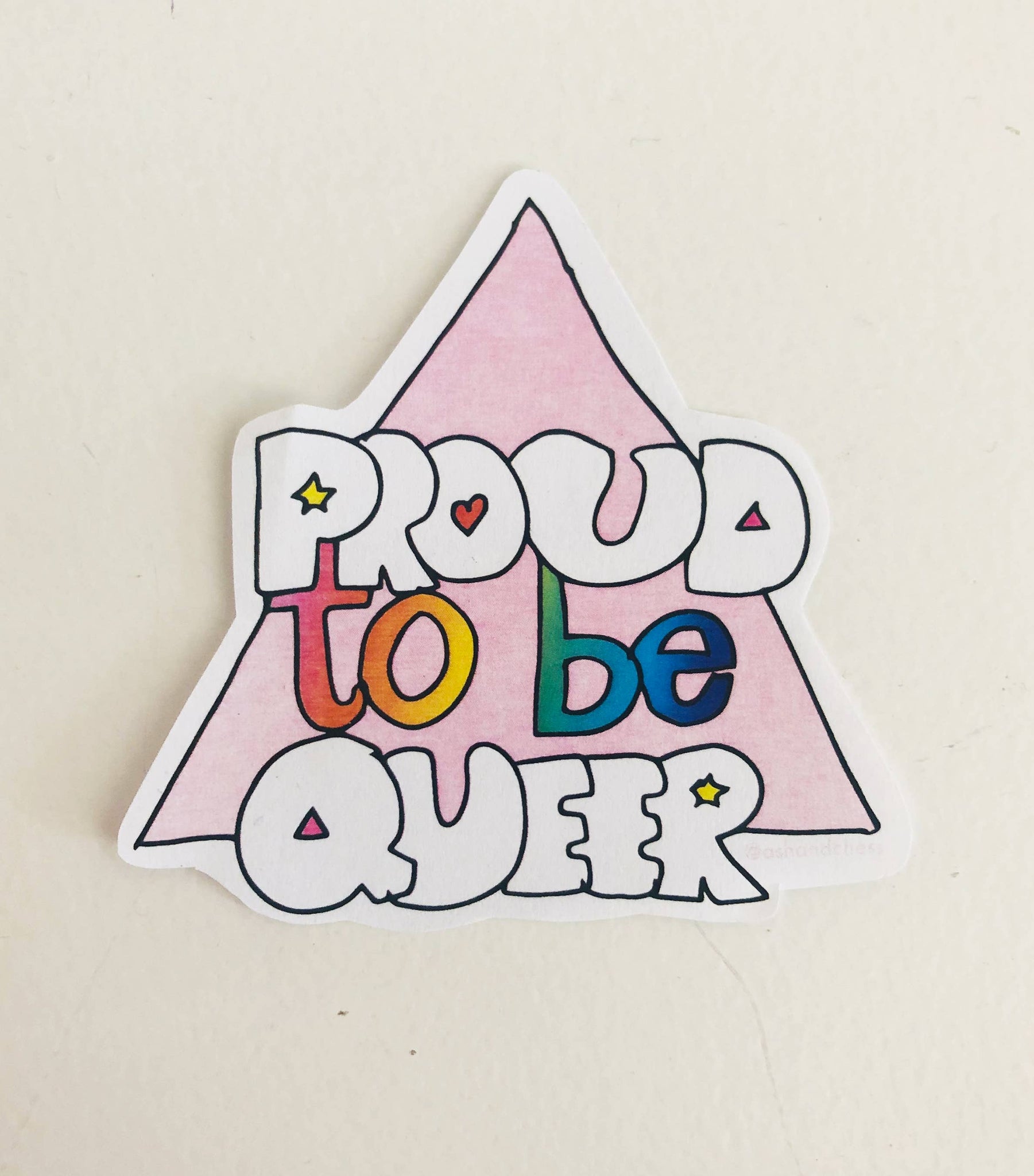 Sticker - Proud To Be Queer