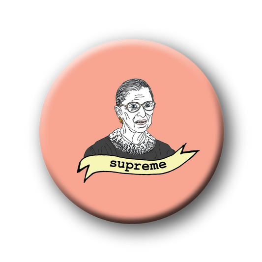 Ruth Bader Ginsburg Supreme Bottle Opener Magnet Accessories The Card Bureau   