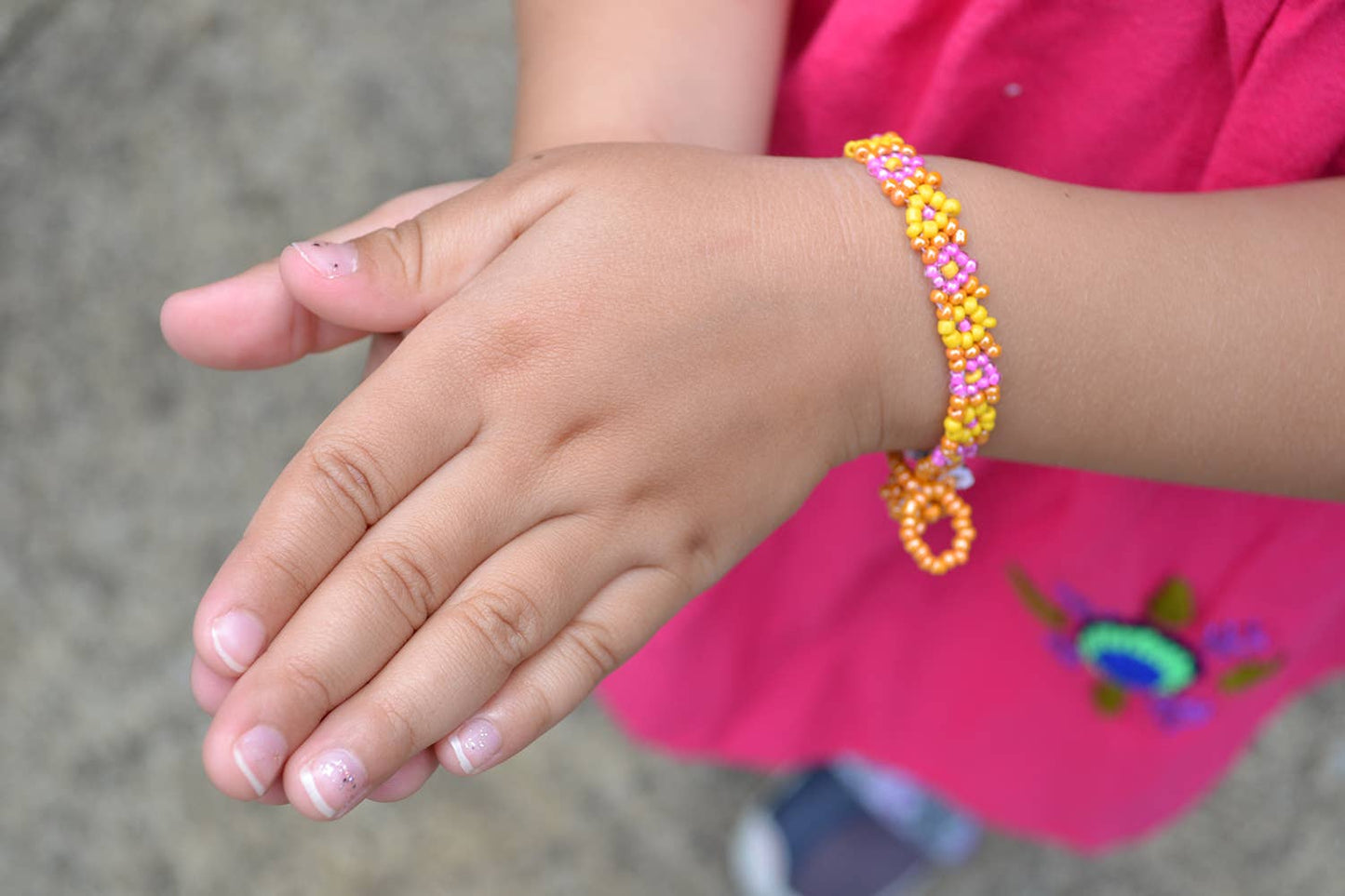 Kids's Flower Bracelet Bracelets Lucia's Imports   