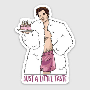 Harry Birthday Cake Sticker