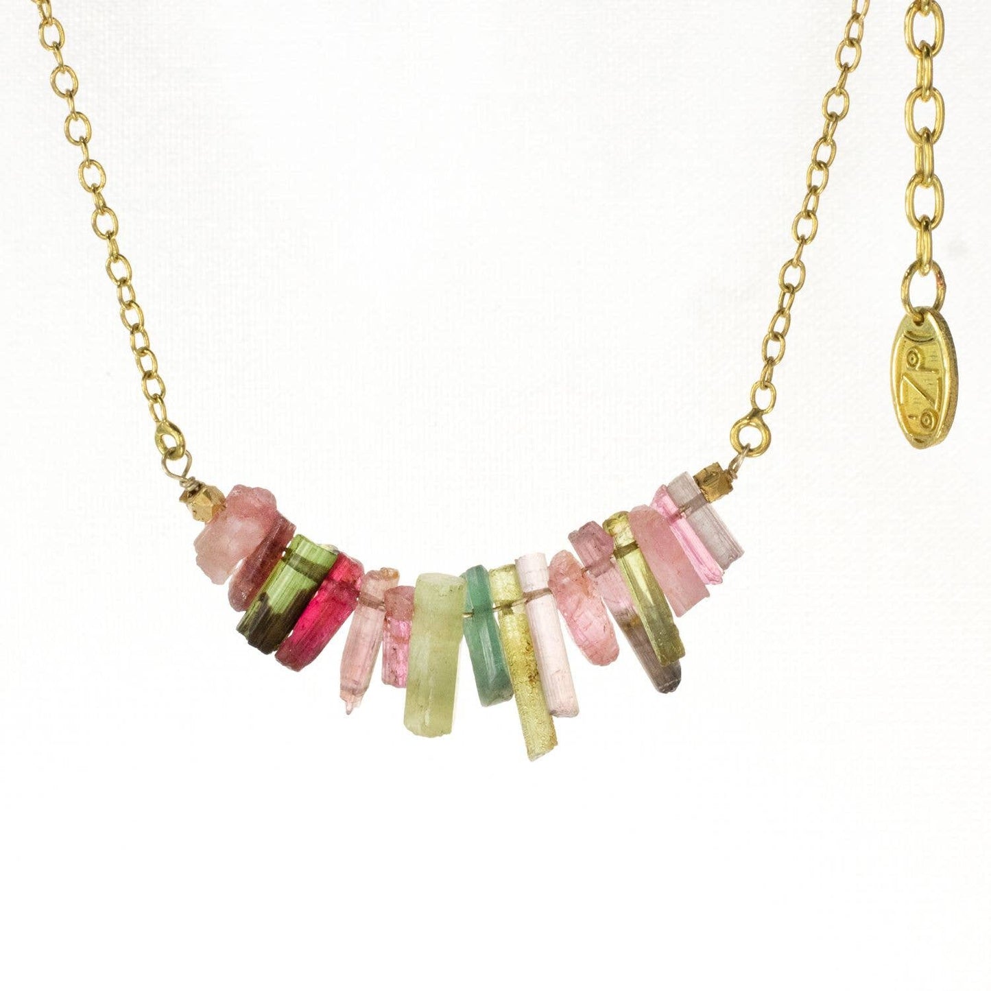 Rainbow Arc Necklace Necklace dZi Handmade   