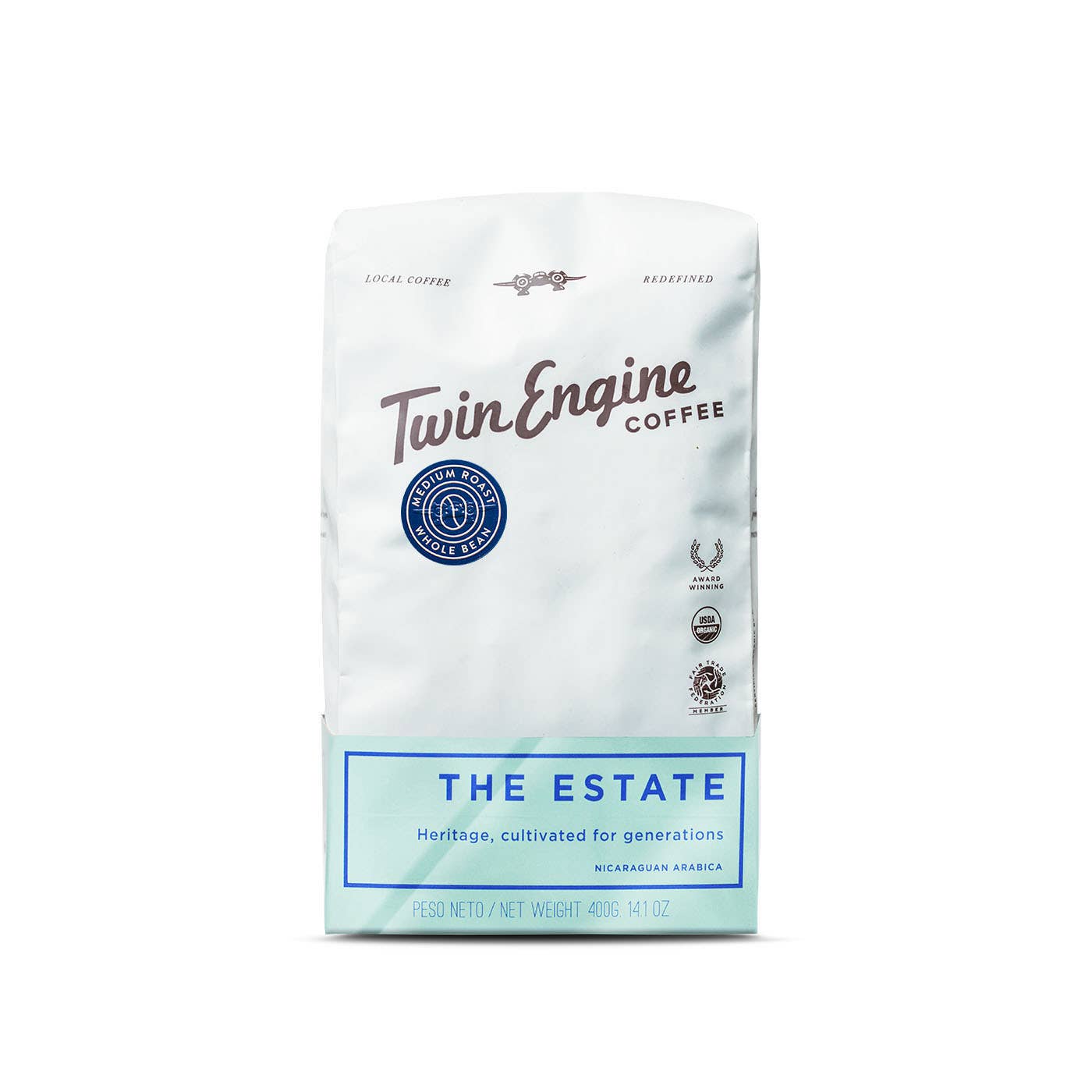 The Estate - Medium - Whole Bean Coffee Home Goods Twin Engine Coffee   