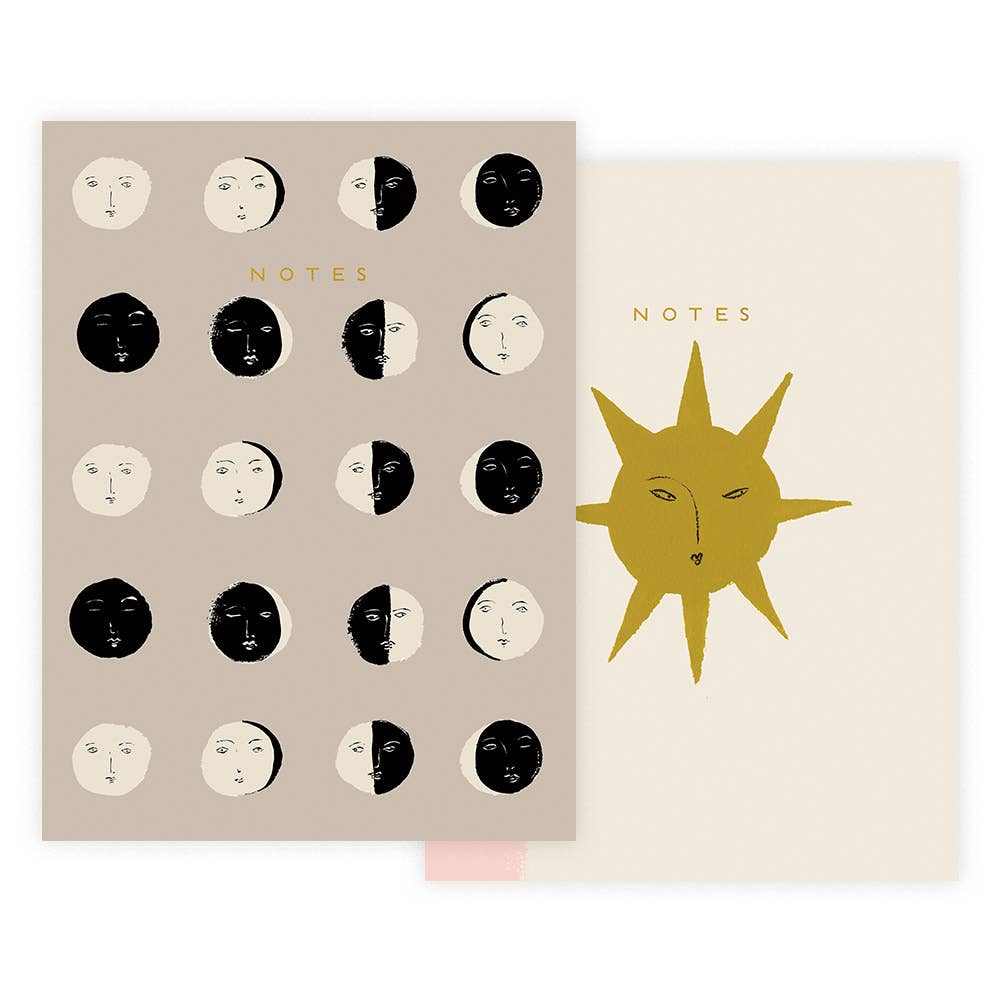 Moon Phases Notebook Set Home Goods Seedlings   