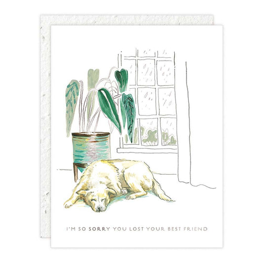 Best Friend - Pet Sympathy Card Home Goods Seedlings   