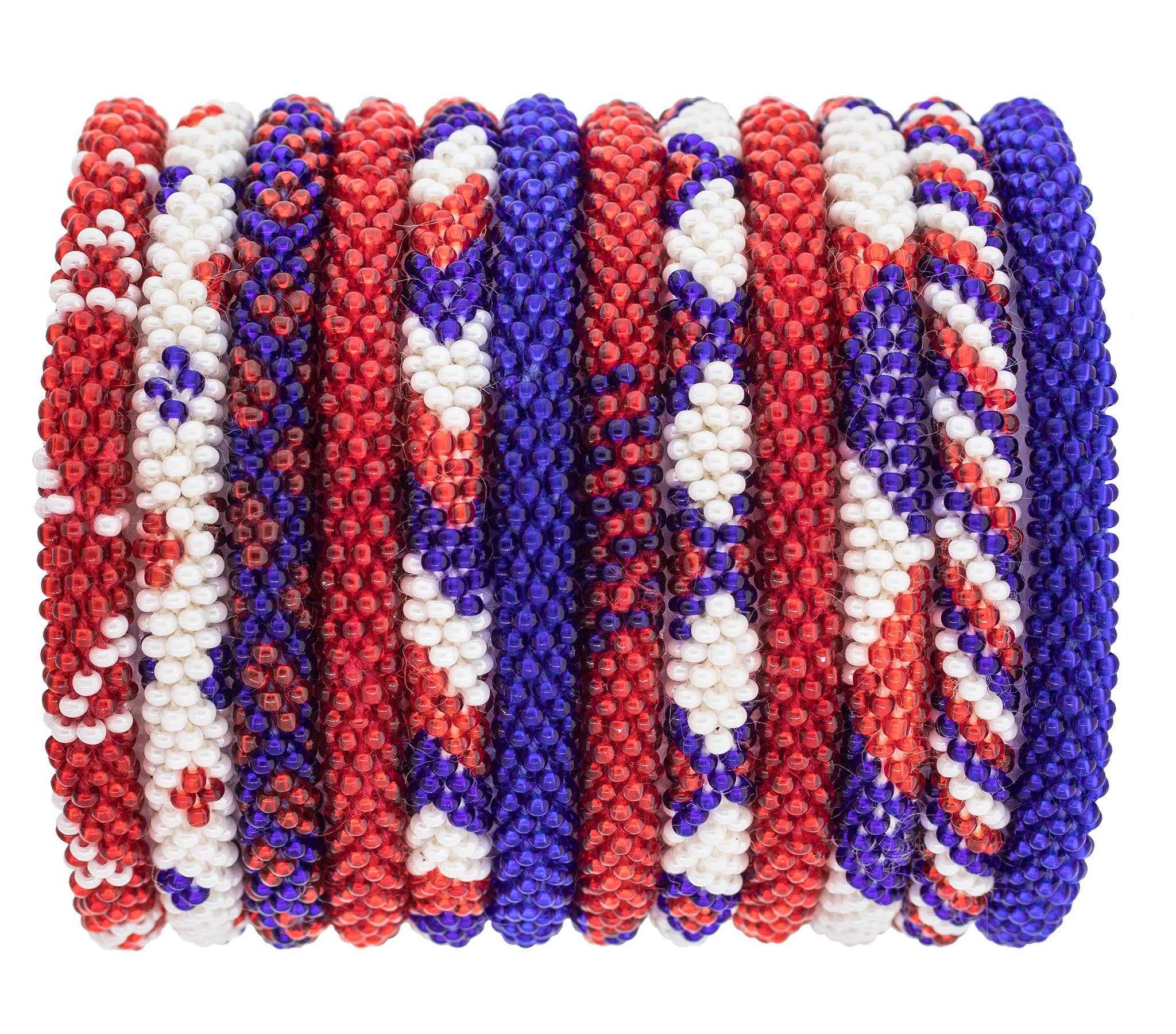 Roll-On® Bracelet Red, White, and Blue