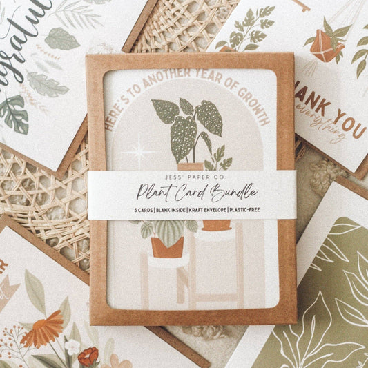 Plant Card Pack Home Goods Jess' Paper Co.   