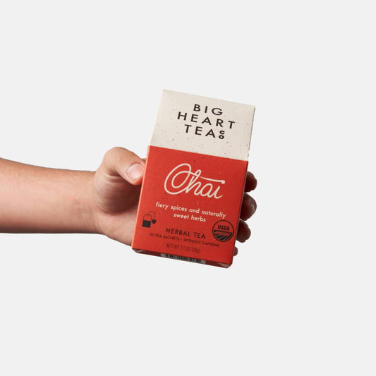 Chai Tea Bags 10 ct Home Goods Big Heart Tea Co.   