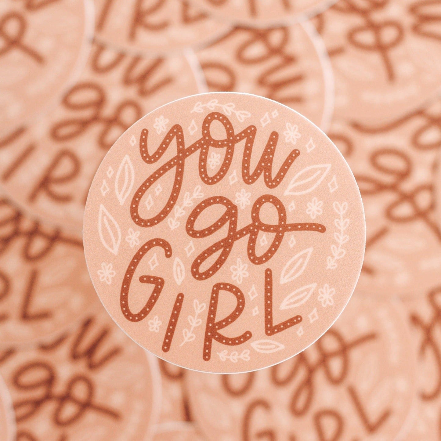 You Go Girl Sticker Home Goods Jess' Paper Co.   