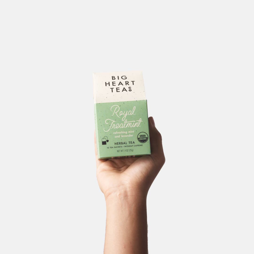 Royal Treatmint Tea Bags Home Goods Big Heart Tea Co.   