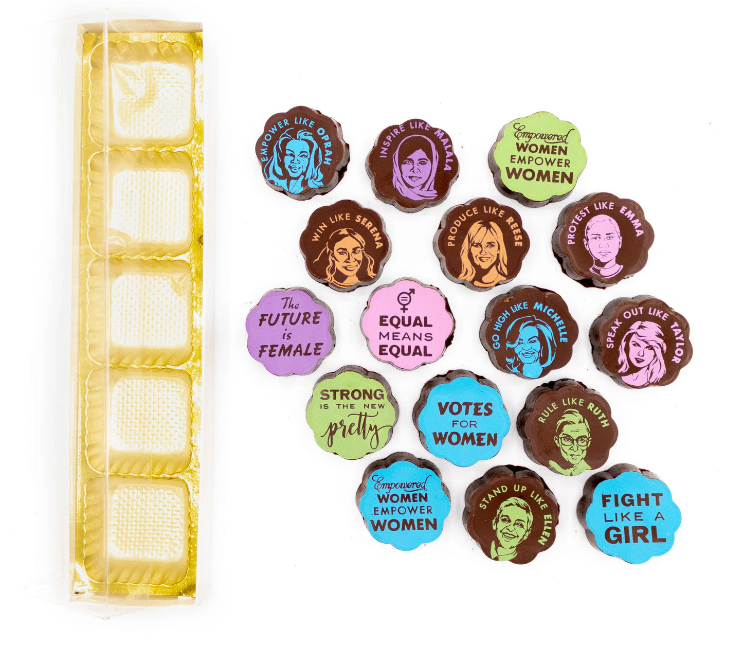 Phenomenal Women Chocolates - Box of 5 Home Goods Chouquette   
