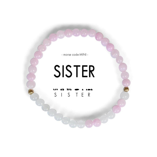 Morse Code Bracelet | Sister MINI Bracelets Ethic Goods   