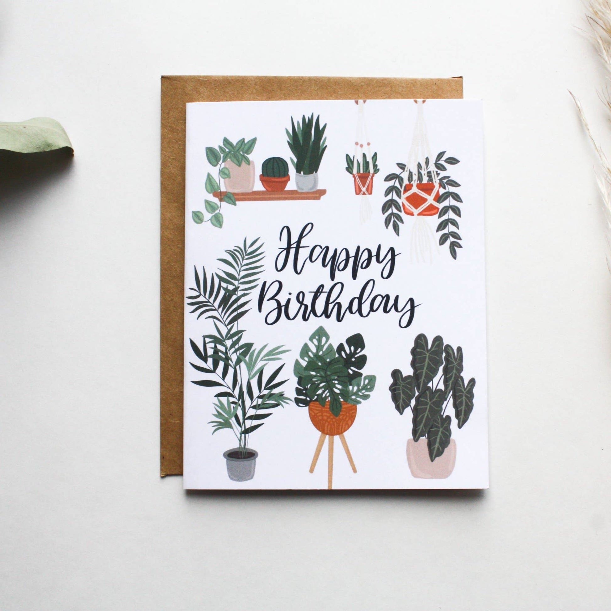 Plant Happy Birthday Card Home Goods Jess' Paper Co.   