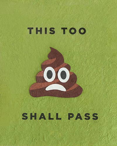 This Too Shall Pass Greeting Card Home Goods Good Paper   