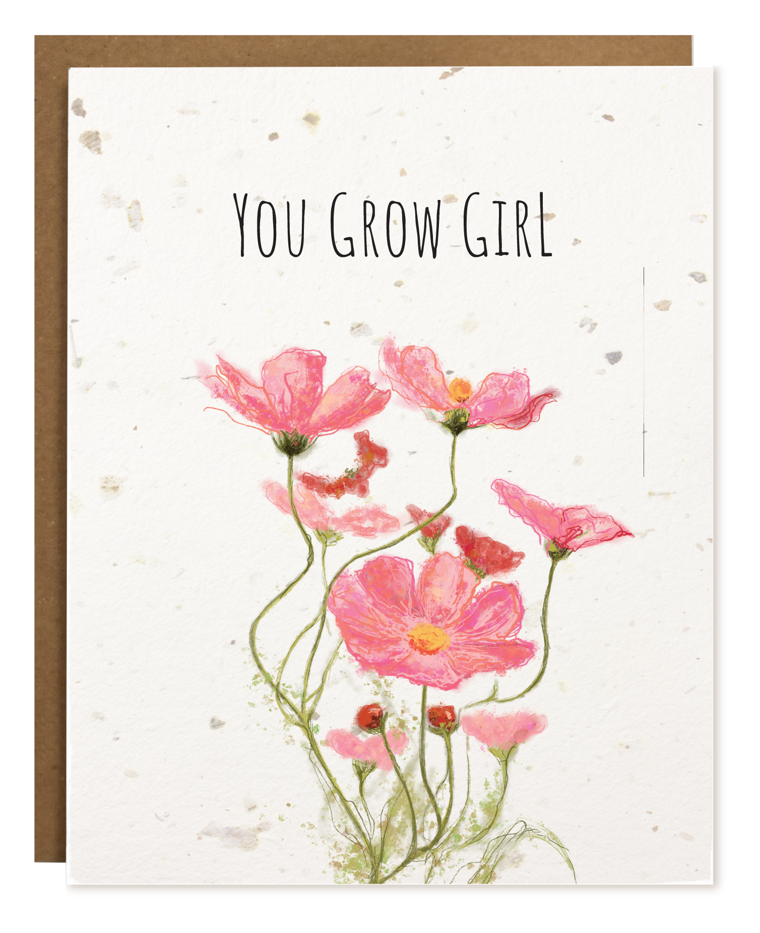 TOKA | You Grow Girl | Plantable Card Home Goods The Card Bureau   