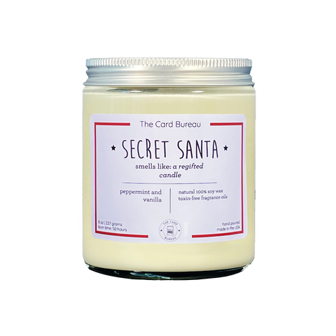 Secret Santa Soy 8 oz Candle