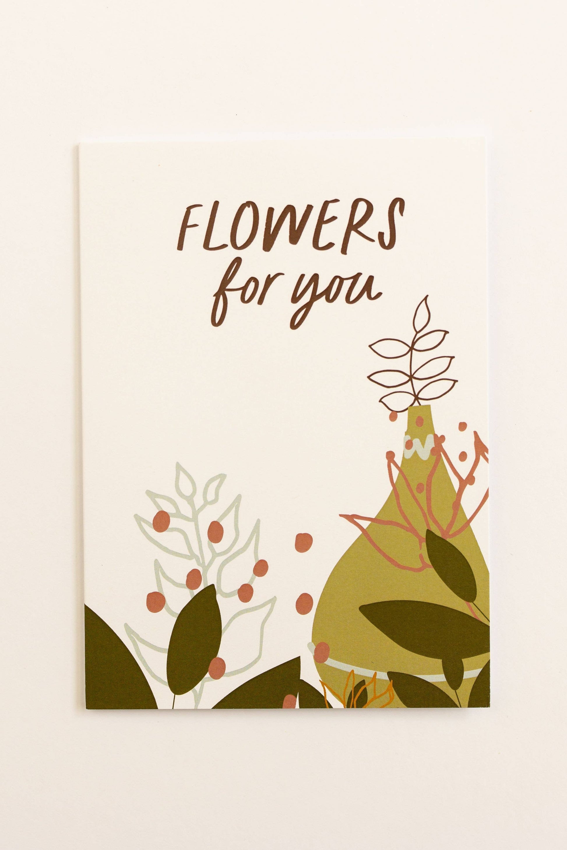 Flowers For You Greeting Card Home Goods Mercy House Global   