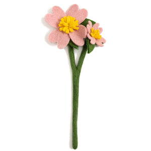 Felt Dogwood Flower - Light Pink