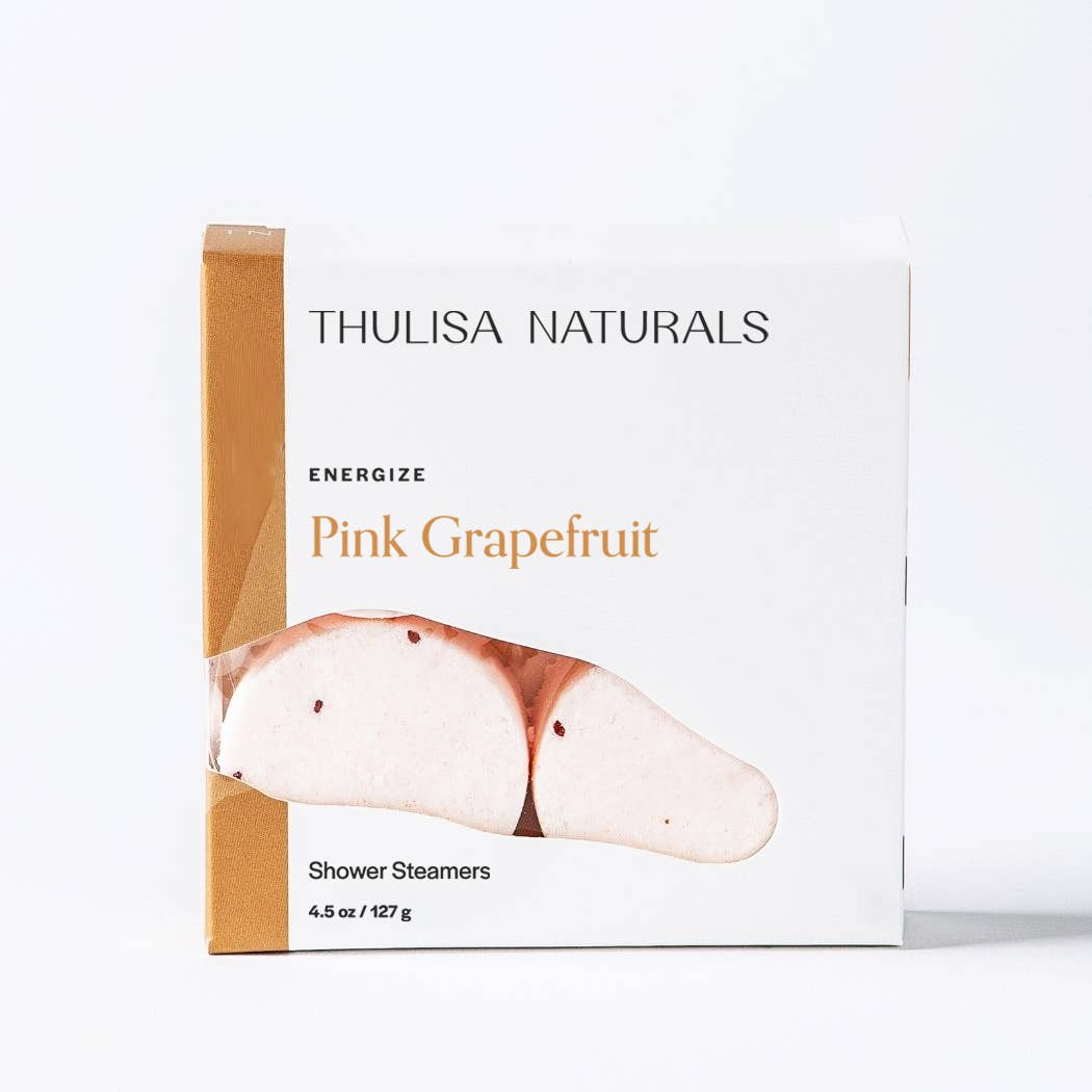 Thulisa Naturals | Bath + Body - Shower Steamers - Grapefruit