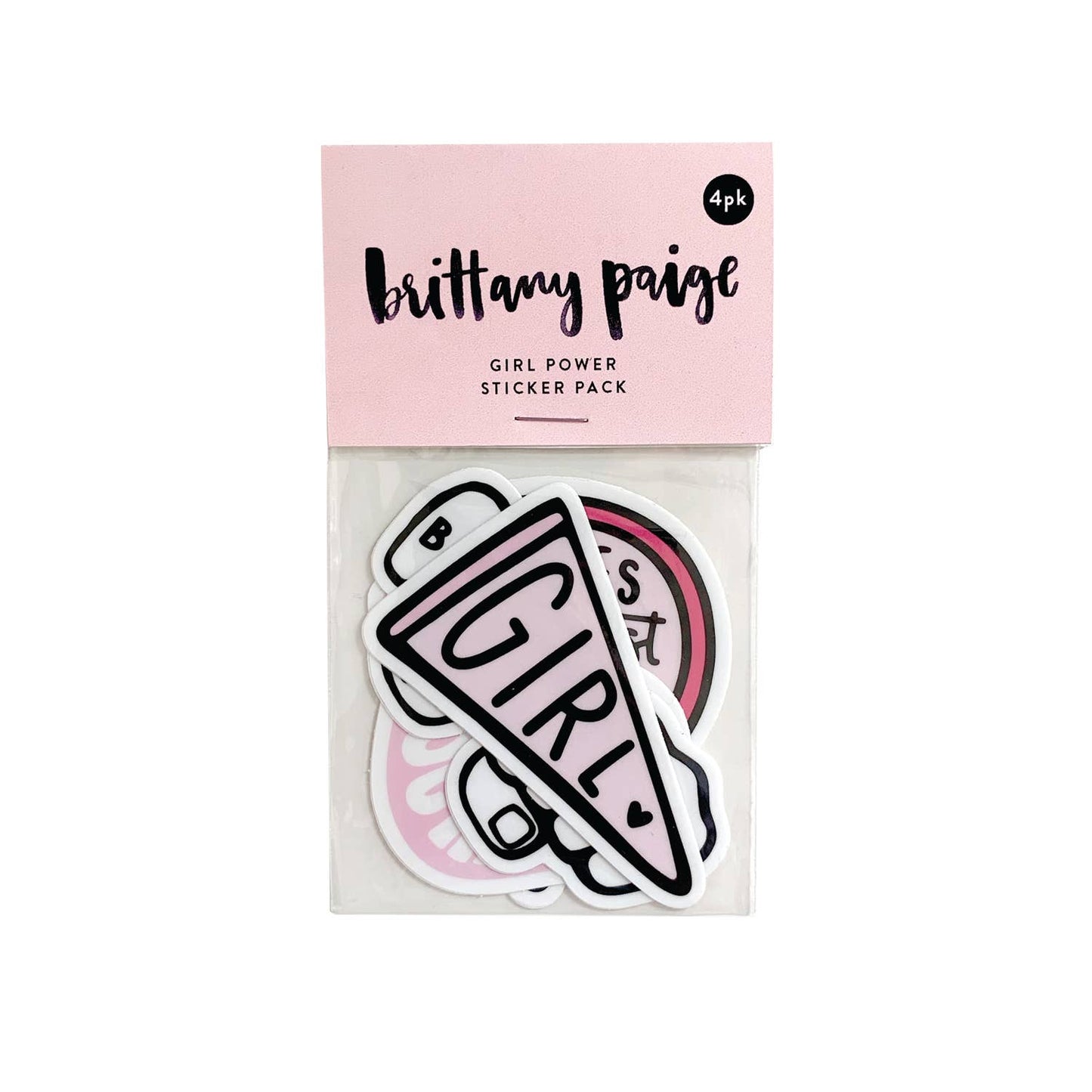 Girl Power Sticker Pack Home Goods Brittany Paige   