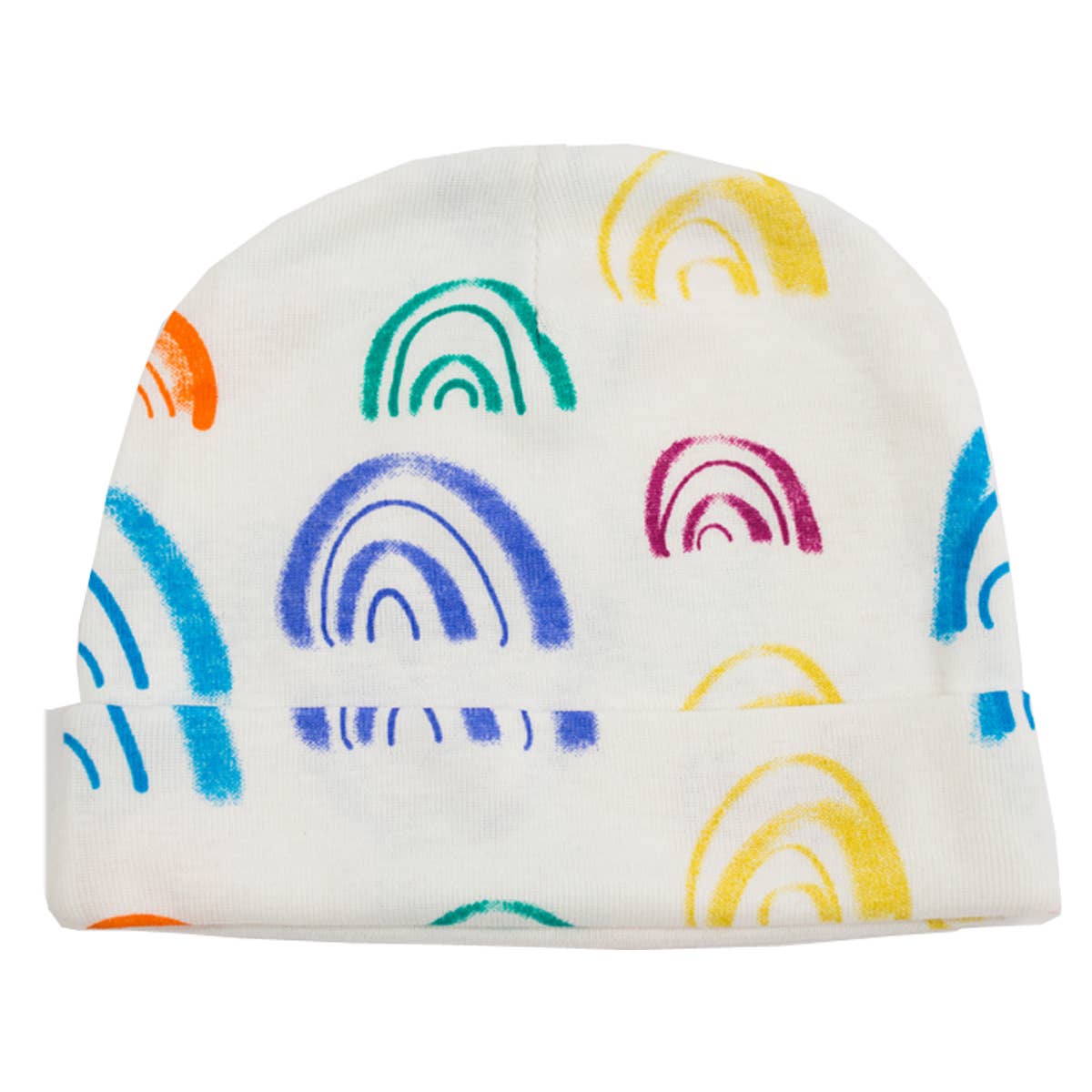 Organic Rainbow Baby Beanie | unisex | fair trade Baby & Toddler Hats Mirasa Design   
