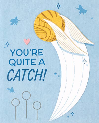 Quite A Catch Love Greeting Card Home Goods Good Paper   