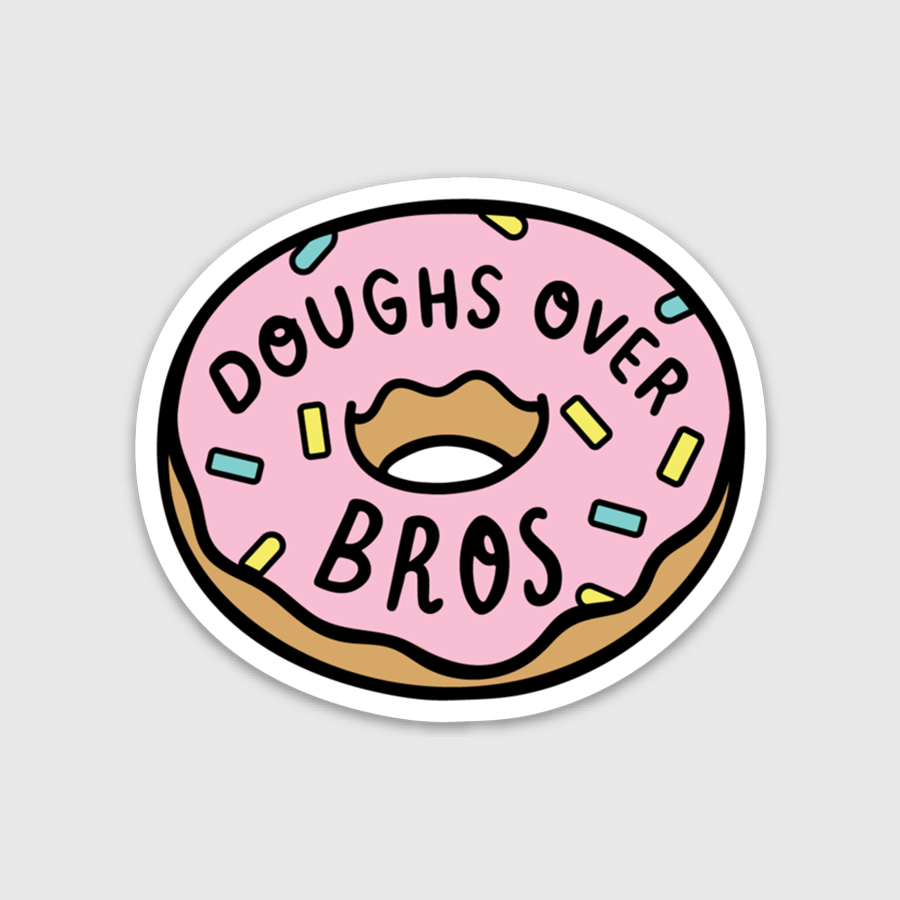 Doughs Over Bros Sticker Home Goods Brittany Paige   