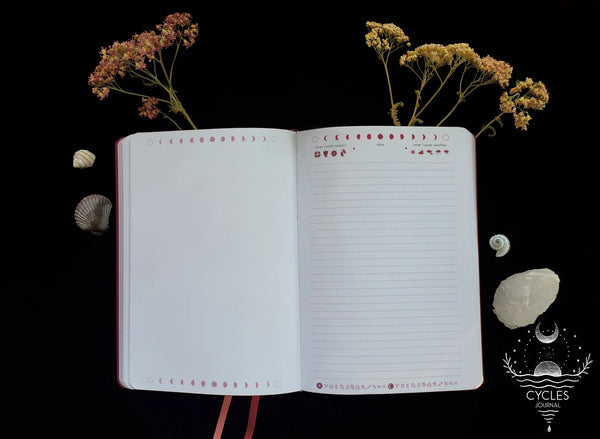 Cycles Notebook – A Blank & Lined Journal for Expansion