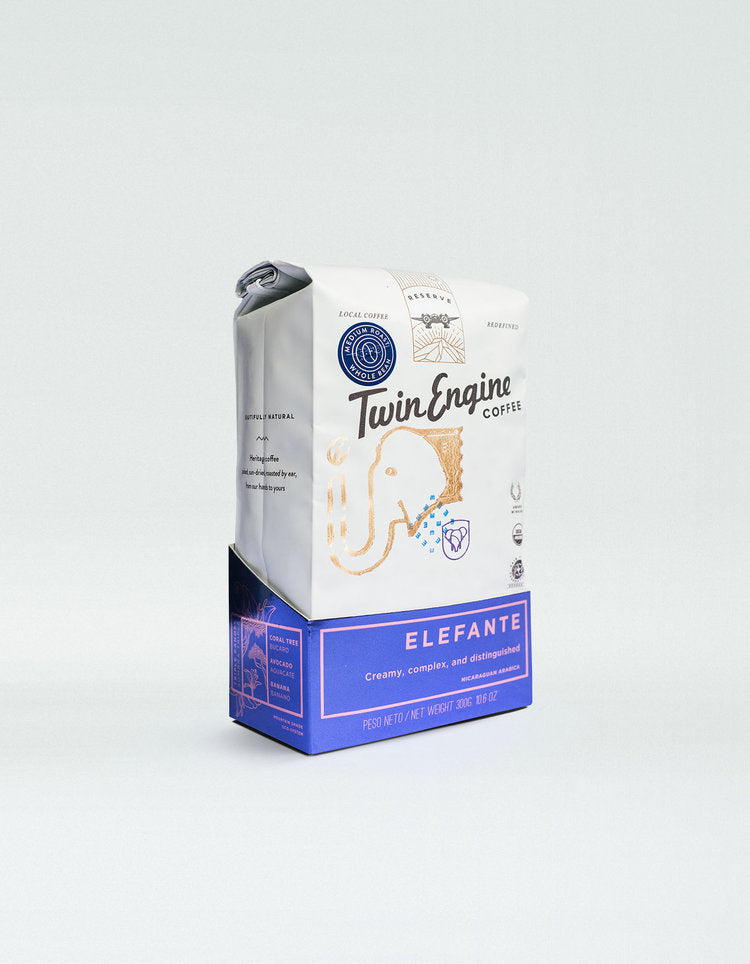 ELEFANTE RESERVE - Coffee Home Goods Twin Engine Coffee   