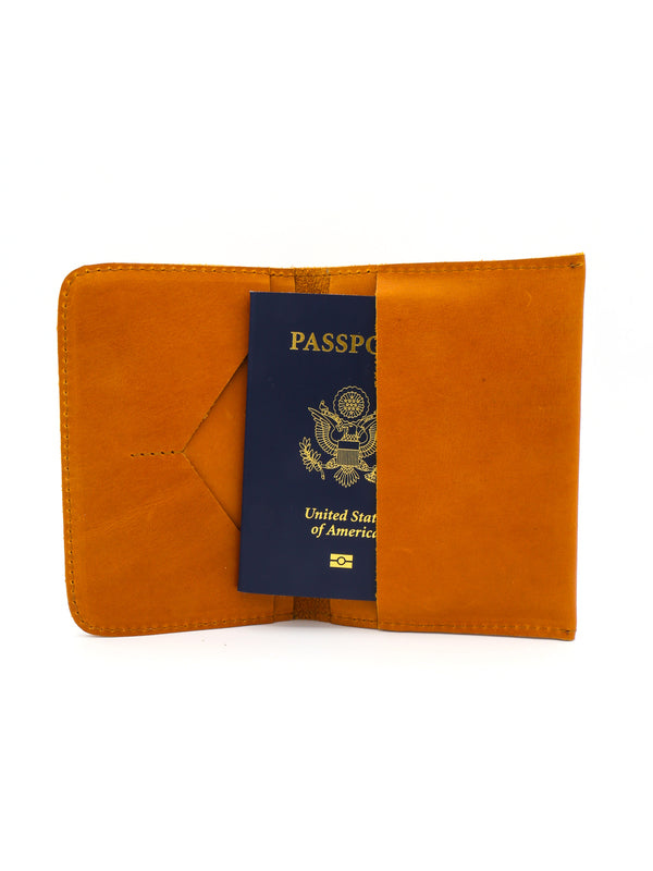 LUXE LEATHER PASSPORT CASE