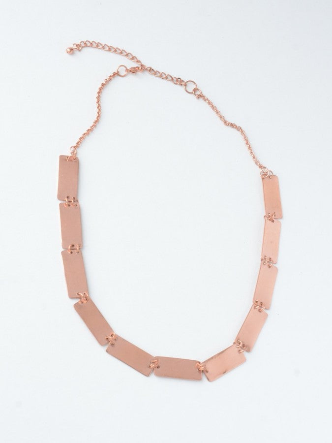 Pretty Pathways Necklace - Copper Necklace Fair Anita   