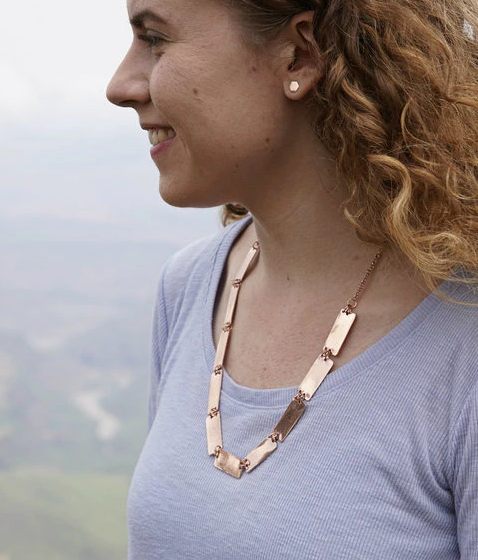 Pretty Pathways Necklace - Copper